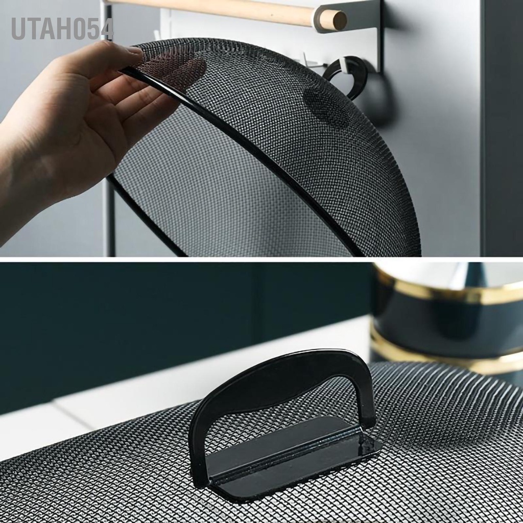 Lồng Bàn Lưới Bọc Thức Ăn Xoay 180 Độ Có Tay Cầm Tiện Dụng