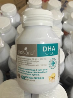 DHA BIO ISLAND For kid ( Date 2021-chuẩn Úc)