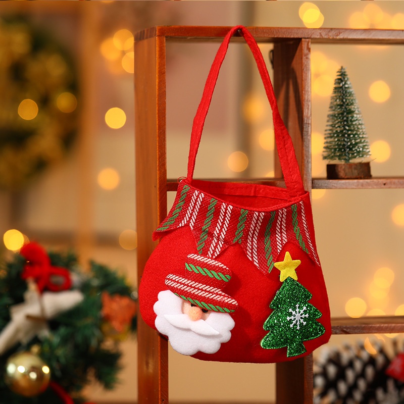 NOEL - Túi đeo đựng kẹo và quà tặng Noel mẹ sóc