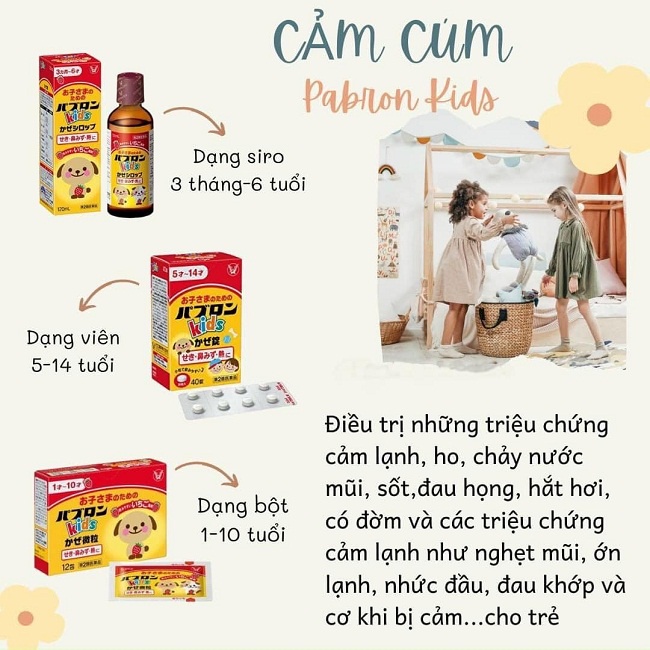 Siro Cảm Cúm Paburon S Kids Chó Mèo - Nhật Bản 120ml
