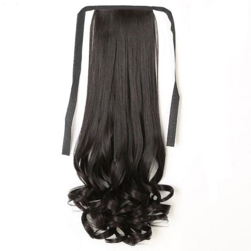 [HÀNG LOẠI 1]🔥🔥 Tóc giả buộc xoăn đuôi 48cm🔥 tóc cột xoăn 🔥 xuất xứ Hàn Quốc