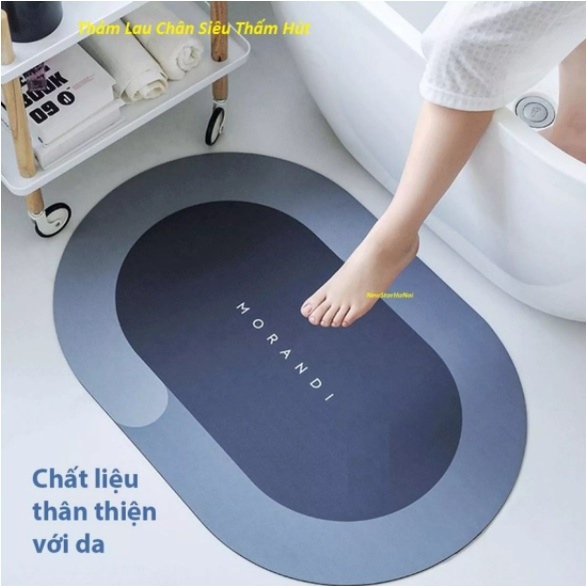 [FREESHIP] THẢM LÓT SIÊU THẤM HÌNH OVAL