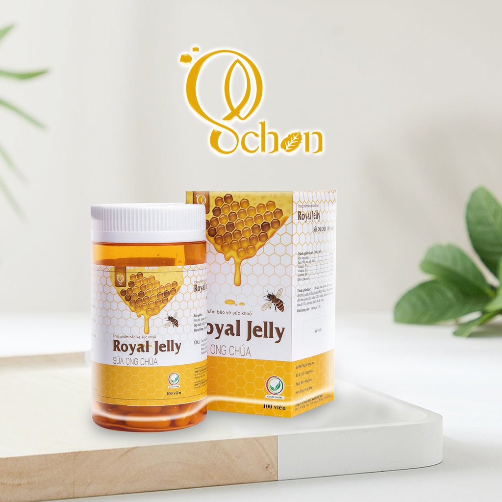 Sữa ong chúa ROYAL JELLY chống lão hóa dưỡng trắng cấp ẩm da tăng đề kháng GHB SIMI