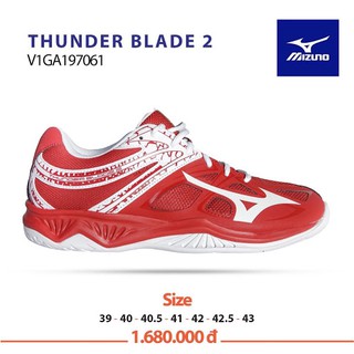 Giày Cầu Lông Mizuno Thunder Blade 2 new 2019