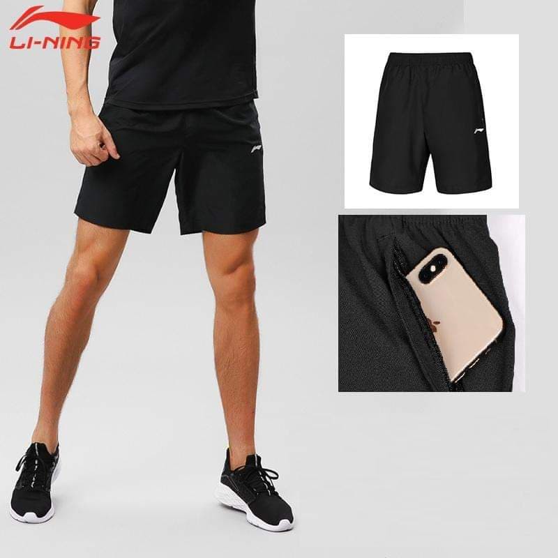 Combo 2 quần xanh đen Lining