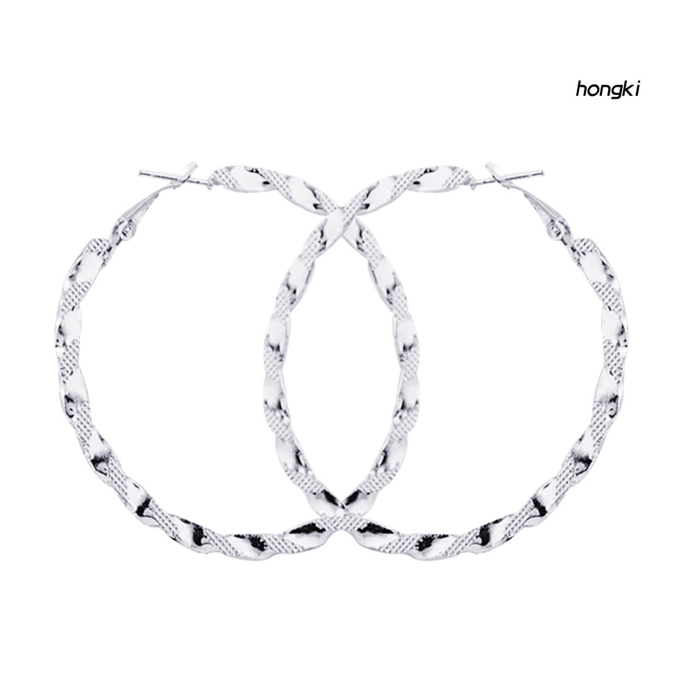 Hoa Tai Dạng Vòng To Thời Trang Dành Cho Nữ