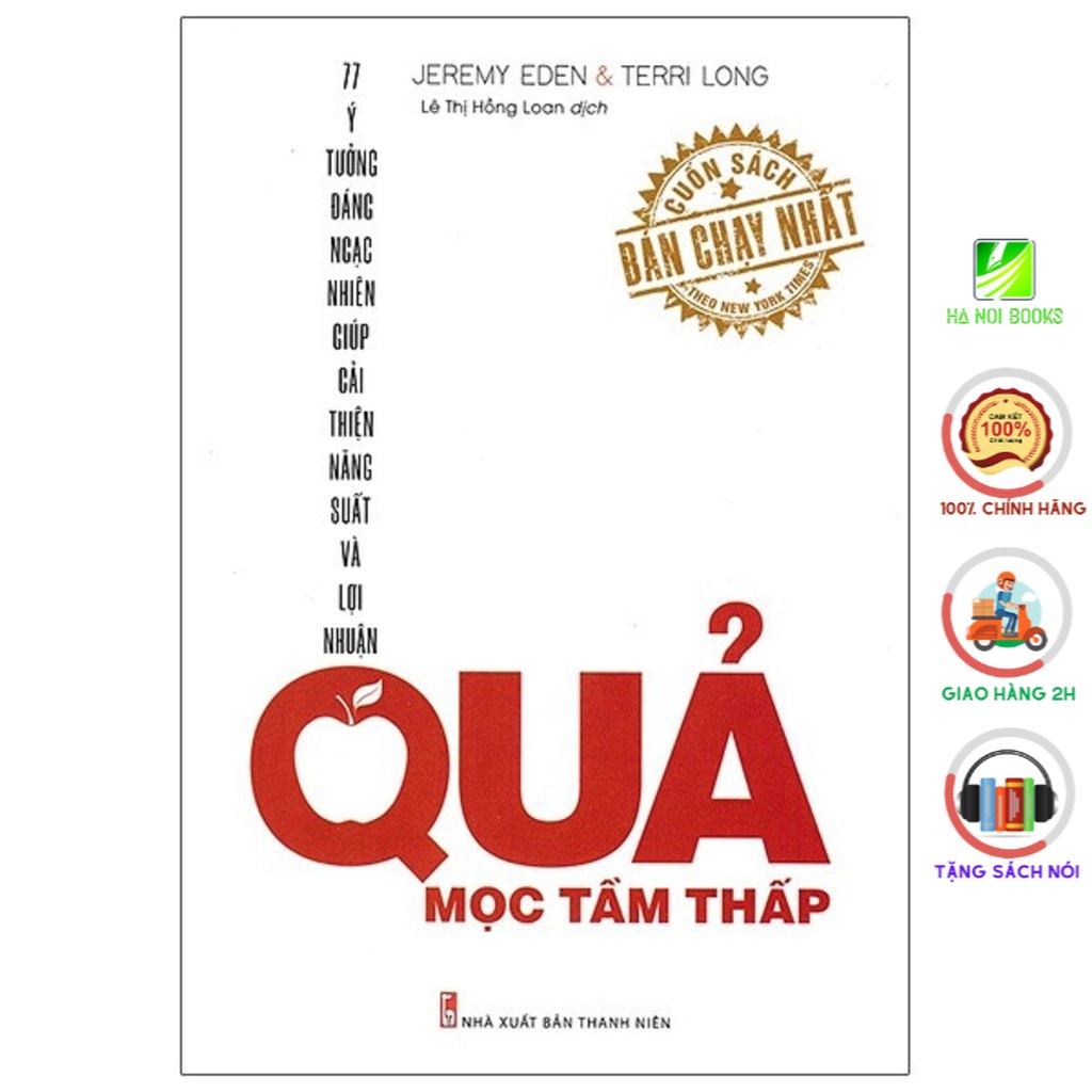 Sách - Quả Mọc Tầm Thấp - 77 Cách Thức Đáng Ngạc Nhiên Giúp Cải Thiện Năng Suất Và Lợi Nhuận [ Minh Long ]