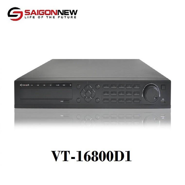 Đầu ghi hình H.264 16 kênh Full D1 VANTECH VT-16800D1