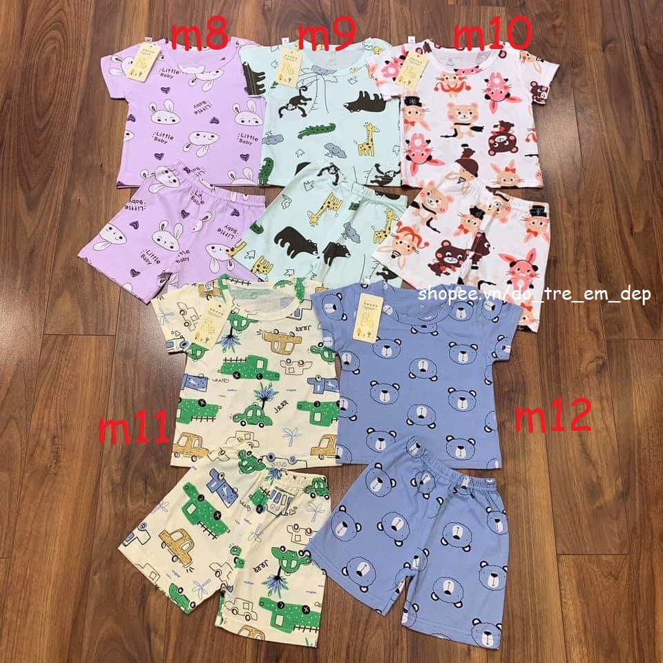 Quần áo trẻ em 💓Giảm 30K Khi Nhập [DOTRHV30] 💓 Bộ cotton cho bé