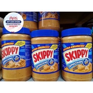 Bơ đậu phộng Skippy super chunk peanut butter 1,36kg