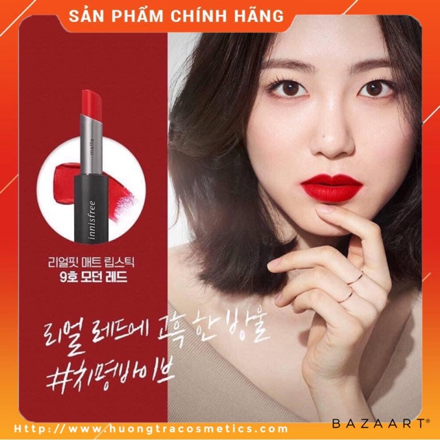 Son Innisfree Real Fit Matte Lipstick 3.6g