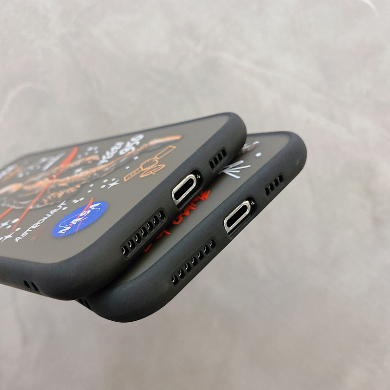 Ốp điện thoại cứng trong suốt hình NASA và phi hành gia cho iPhone 12 / Pro Max / Mini / 6 / 7 / 8 / Plus / X / XR / Xs Max / i11 / SE2 | BigBuy360 - bigbuy360.vn