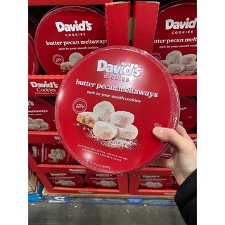 Bánh David’s Cookies Butter Pecan Meltaways 907gr của Mỹ