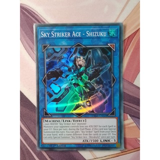 Thẻ bài yugioh: sky striker ace - shizuku dasa-en028
