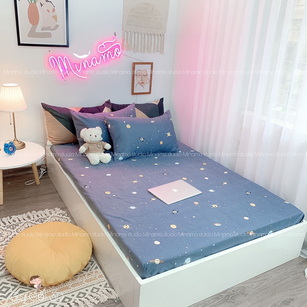 Bộ vỏ ga gối Cotton 3D Hàn Quốc Minamo nhiều mẫu hot, đủ kích thước, siêu mềm mịn - A00 | BigBuy360 - bigbuy360.vn