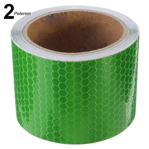 Cuộn băng dính phản quang cảnh báo an toàn chuyên dụng 3m x 50mm tiện lợi