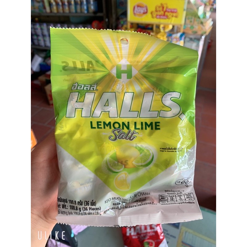 Kẹo Muối Halls Thái Lan Túi 36 Viên