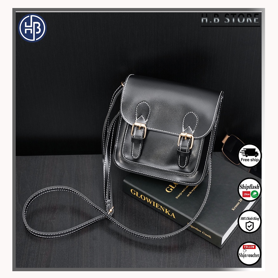 TÚI DA ĐEO CHÉO, TÚI FORM HỘP UNISEX THỜI TRANG - PA39