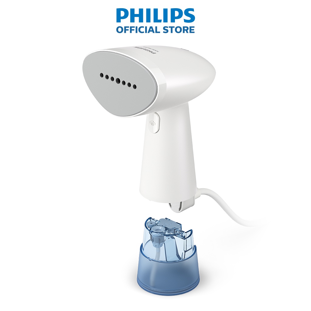 [Mã ELPLSBD06 giảm 10% đơn 1TR] Bàn ủi hơi nước cầm tay Philips STH1000 /10|900W|nhỏ gọn ngăn chứa nước 85ml có thể tháo