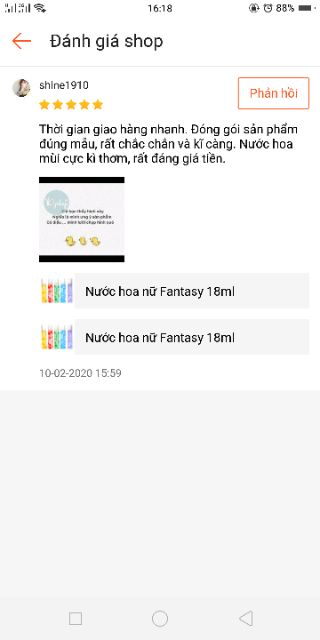 Nước hoa nữ Fantasy 18ml | BigBuy360 - bigbuy360.vn