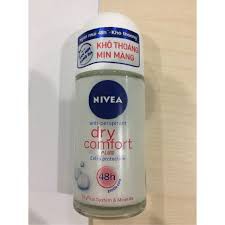 Lăn Khử Mùi Nữ Khô Thoáng Nivia Dry Comfort 50ml