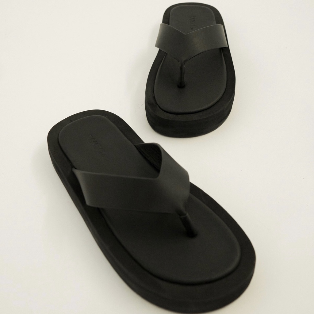 Dép Xỏ Ngón Đế Dày Unisex Waa. - DÀY FLIP-FLOPS