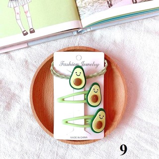 SET KẸP TÓC TRÁI BƠ ĐÁNG YÊU