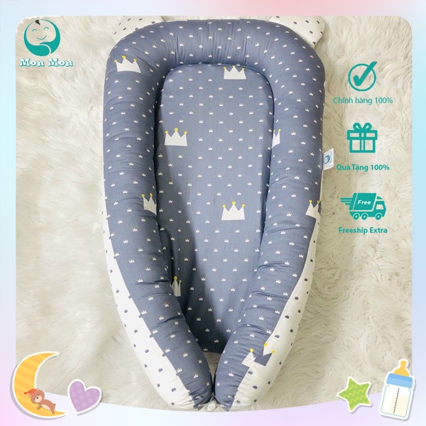 Nôi ngủ chung gường cho bé chính hãng MonMon
