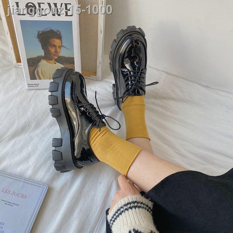 ✸ↂ❄Giày Oxford Nữ Đế Bệt Cột Dây Thời Trang | BigBuy360 - bigbuy360.vn