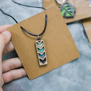 Vòng cổ gỗ vintage