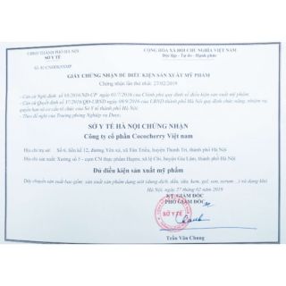 Dầu tẩy trang Cococherry Mộc An 100ml