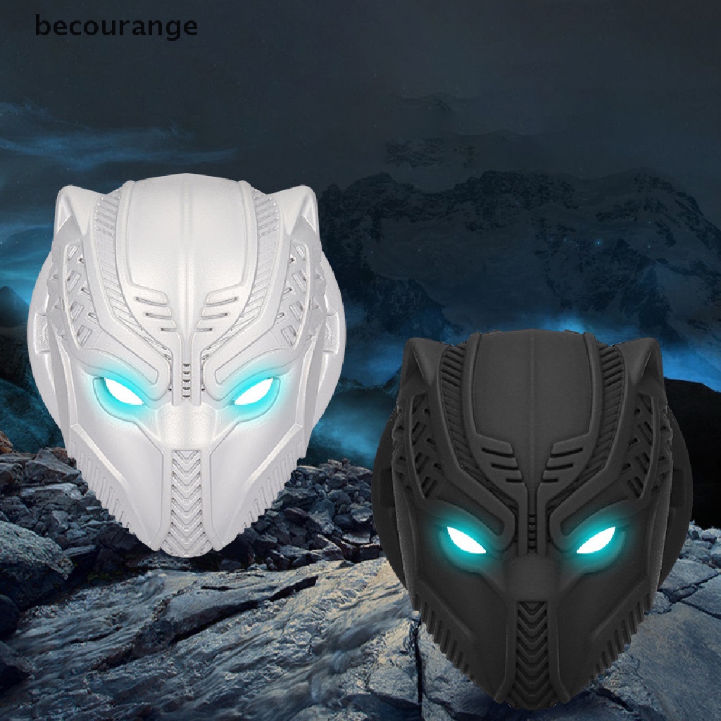 Miếng dán trang trí nút khởi động hình Black Panther độc đáo cho xe hơi