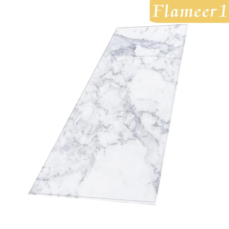 [Flameameer1] Thảm Lót Sàn Hành Lang / Phòng Ngủ Họa Tiết Cẩm Thạch Kích Thước A_40x120cm