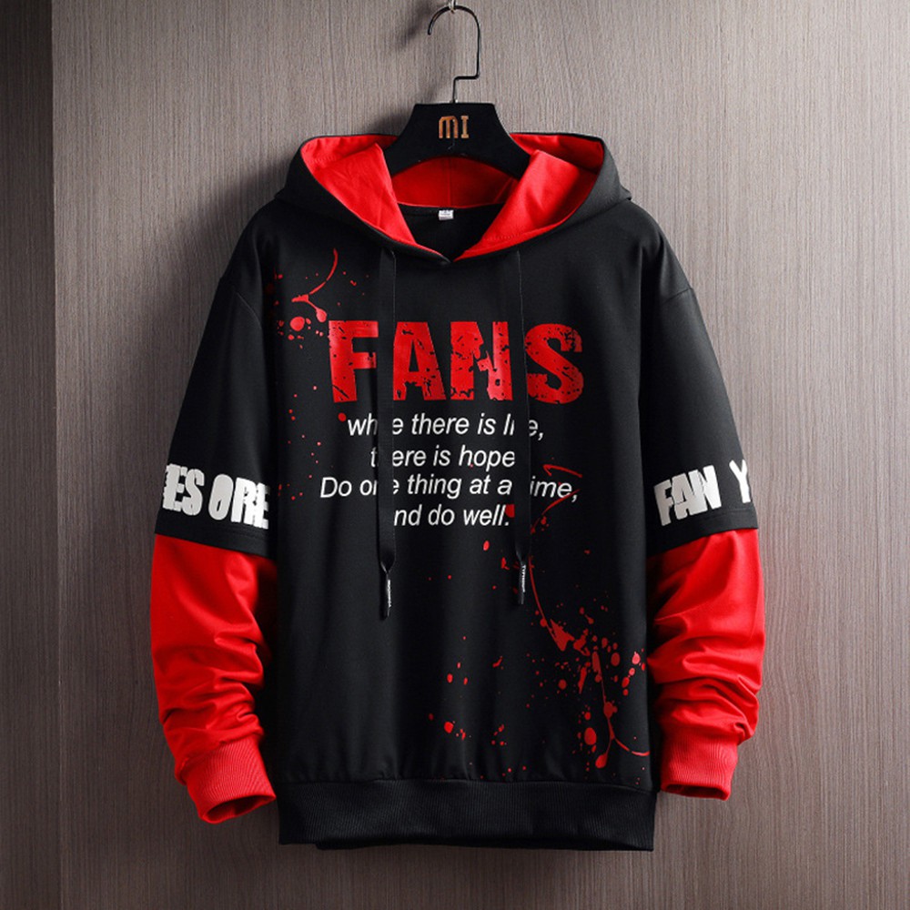 Áo Hoodies Nỉ Nam FANS Vảy Sơn Độc Đáo Mỏng Nhẹ Có Mũ Trùm Đầu ZENKODLMEN AO TOP NAM 90000175