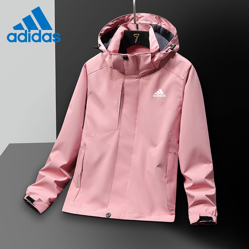 Adidas Áo Khoác Thể Thao Chống Thấm Nước Thời Trang Cho Nam Và Nữ