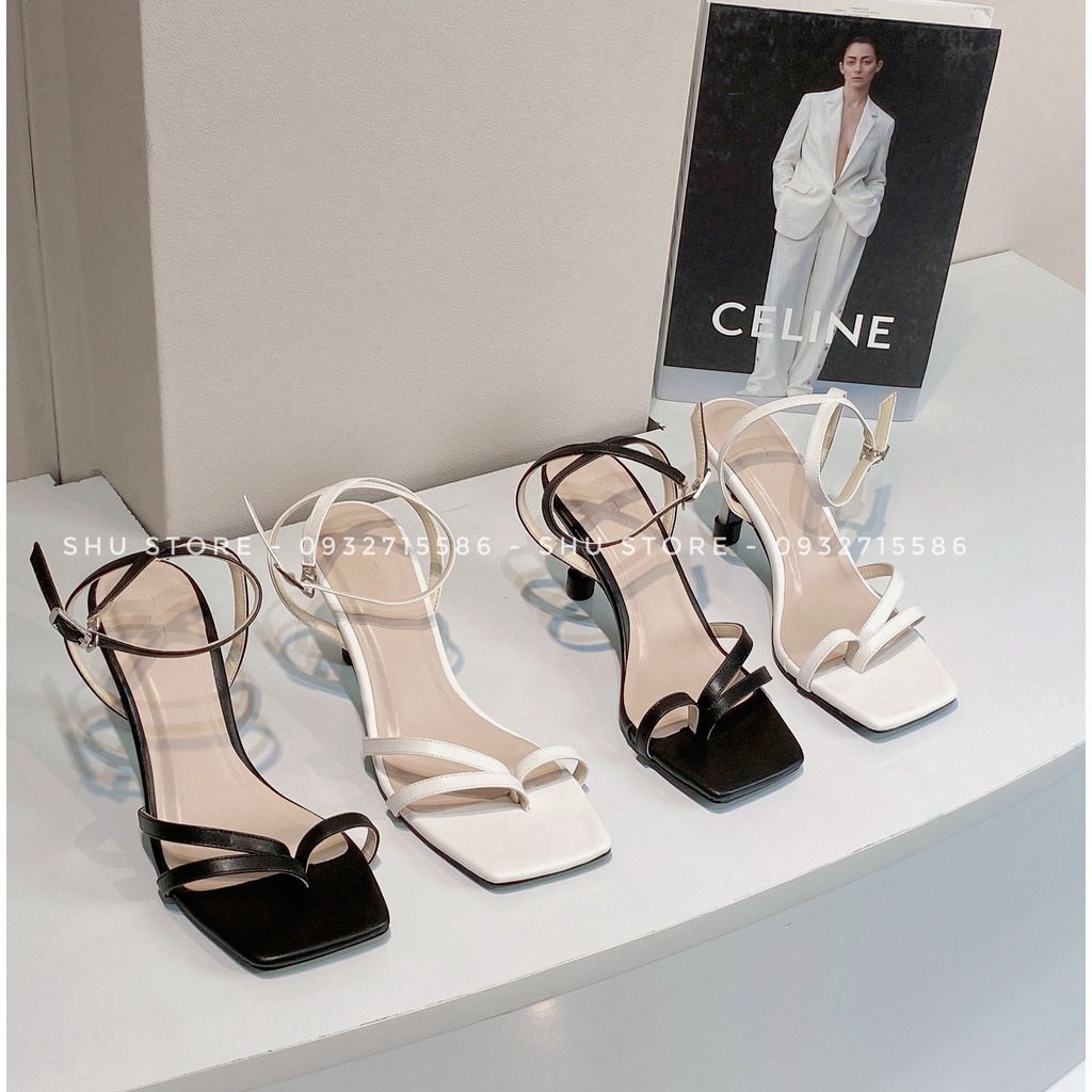 SANDAL NỮ XINH XẮN XỎ NGÓN 2 DÂY KHÓA GÀI SHU STORE