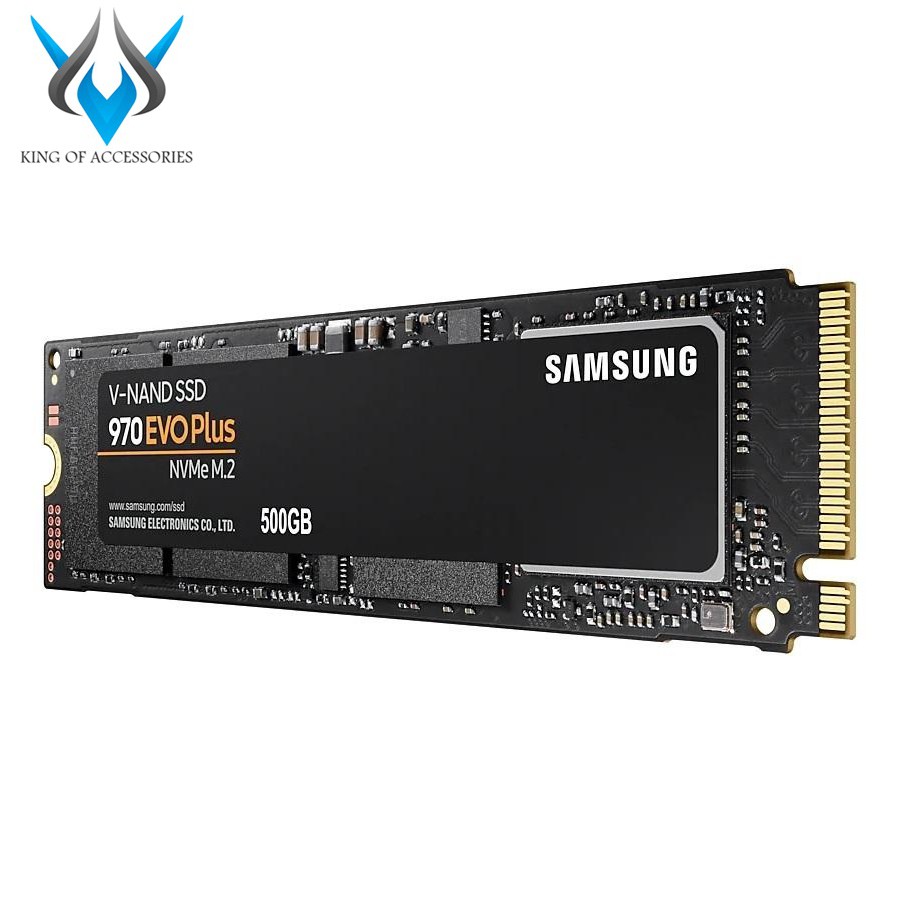 Ổ cứng SSD Samsung 970 EVO Plus PCIe NVMe M.2 2280 500GB (Đen)