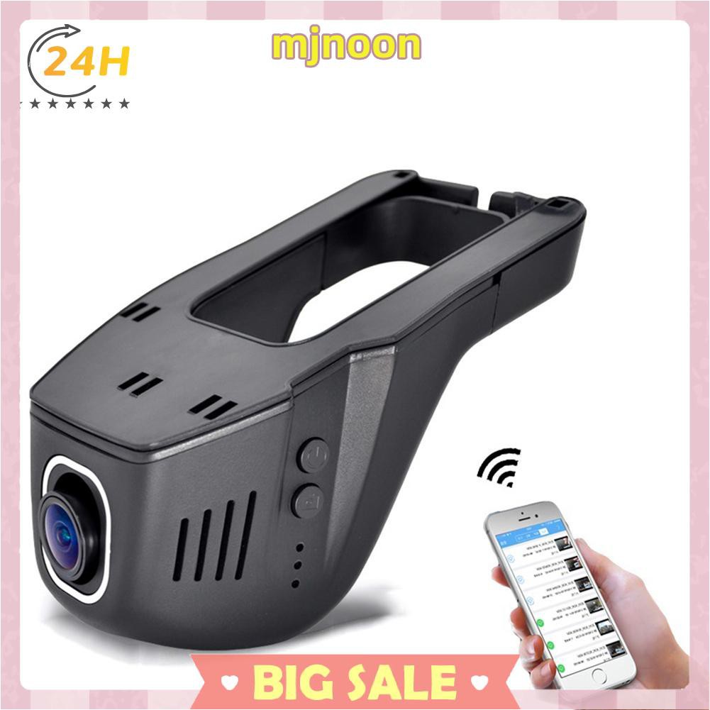 Máy quay DVR 1080P hỗ trợ nhìn ban đêm 12MP góc rộng 165 độ kết nối WiFi cho xe hơi | BigBuy360 - bigbuy360.vn