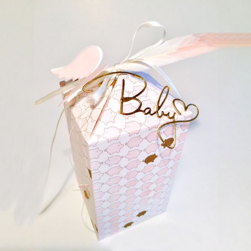 Khuôn Cắt Giấy Làm Từ Kim Loại Hình Em Bé Trang Trí Scrapbook