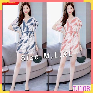 Jum Đùi Nữ 🎁FREESHIP🎁 Jumpsuit Ngắn tay cánh tiên thắt nơ eo xinh xắn TJ1083