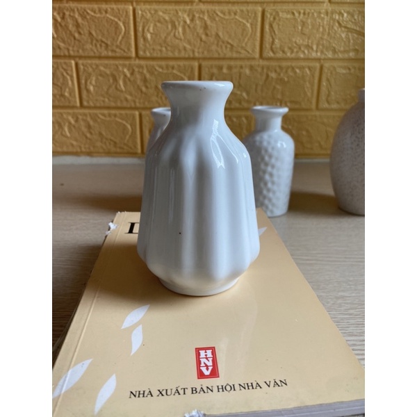 BÌNH GỐM TRANG TRÍ  - lọ gốm trang trí - hoa khô - decor