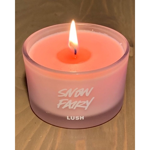 Nến thơm bản đặc biệt  LUSH - Snow Fairy Candle