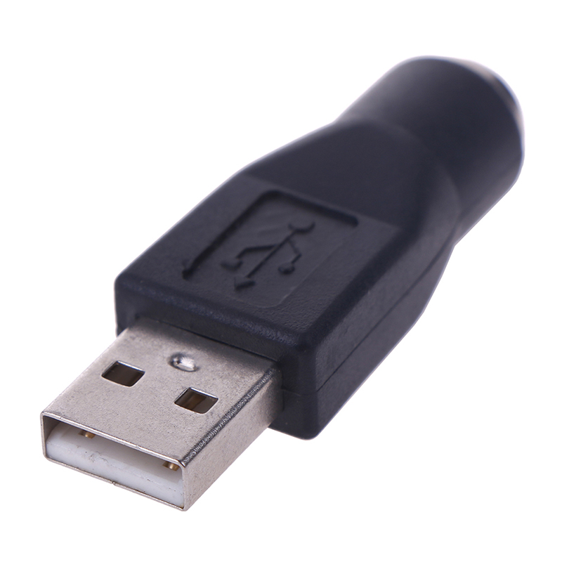 Set 2 Đầu Chuyển Đổi PS / 2 Male Sang USB Female