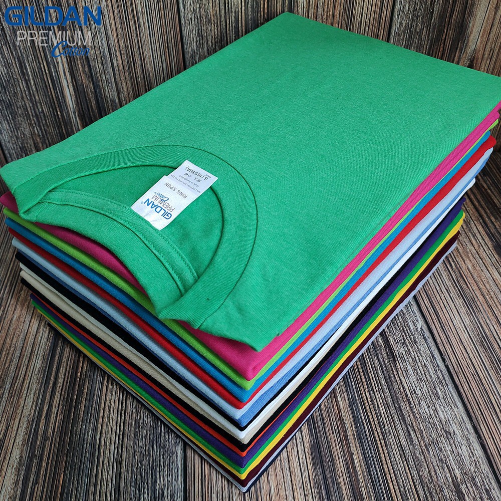 Áo thun trơn cotton nhập khẩu cho bé