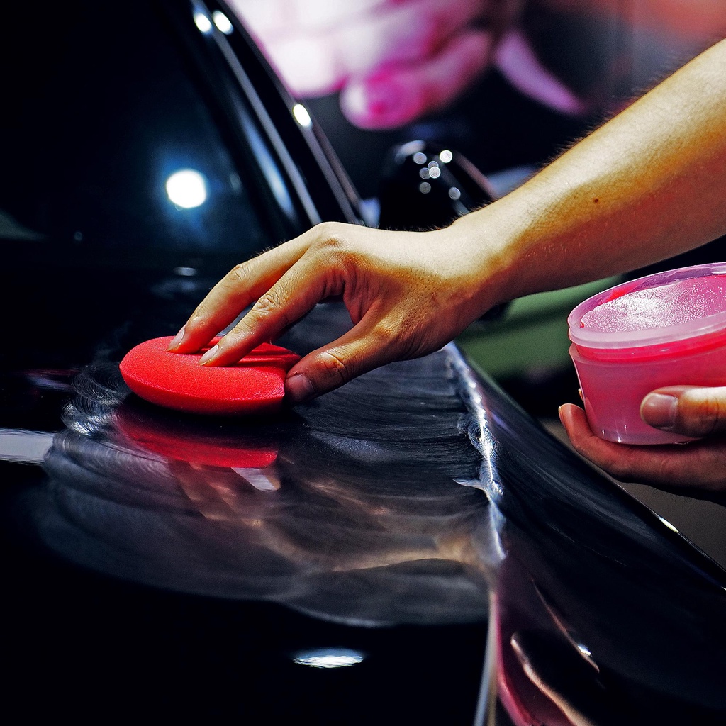 BỘ 8 MÚT DƯỠNG NỘI – NGOẠI THẤT XE Ô TÔ SOFT FOAM UFO WAXING/SEALANT APPLICATOR 9011006 ducthanhauto