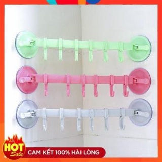 Móc Treo Nhà Tắm, Nhà Bếp Hút Chân Không - 2 đầu hít chân không