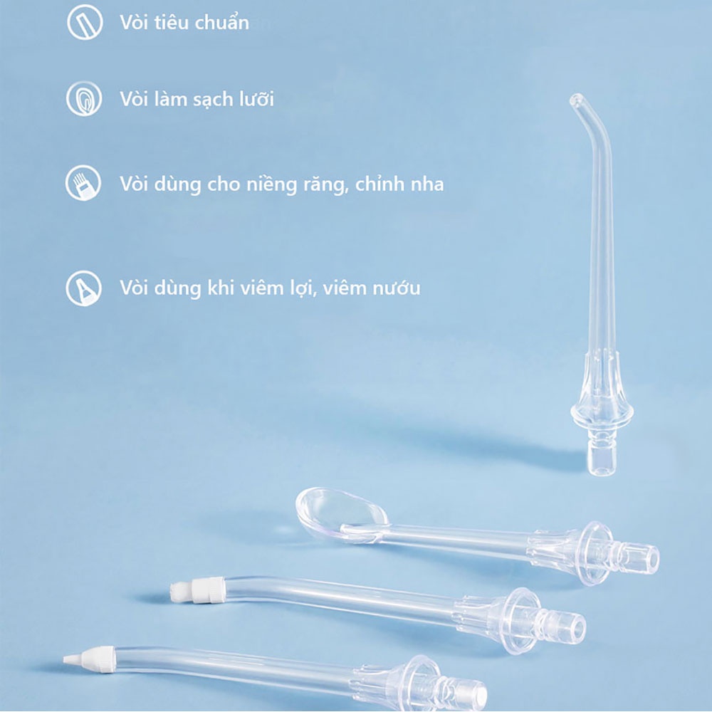 Tăm nước Xiaomi-Máy tăm nước Làm sạch răng miệng-Bảo hành chính hãng tại mi_saigon_lt