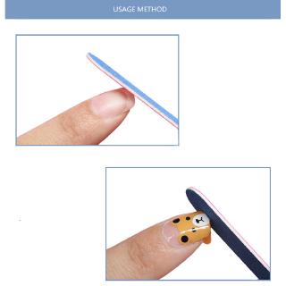 1 Piece Small Double-sided Nail File Nail Art Tool