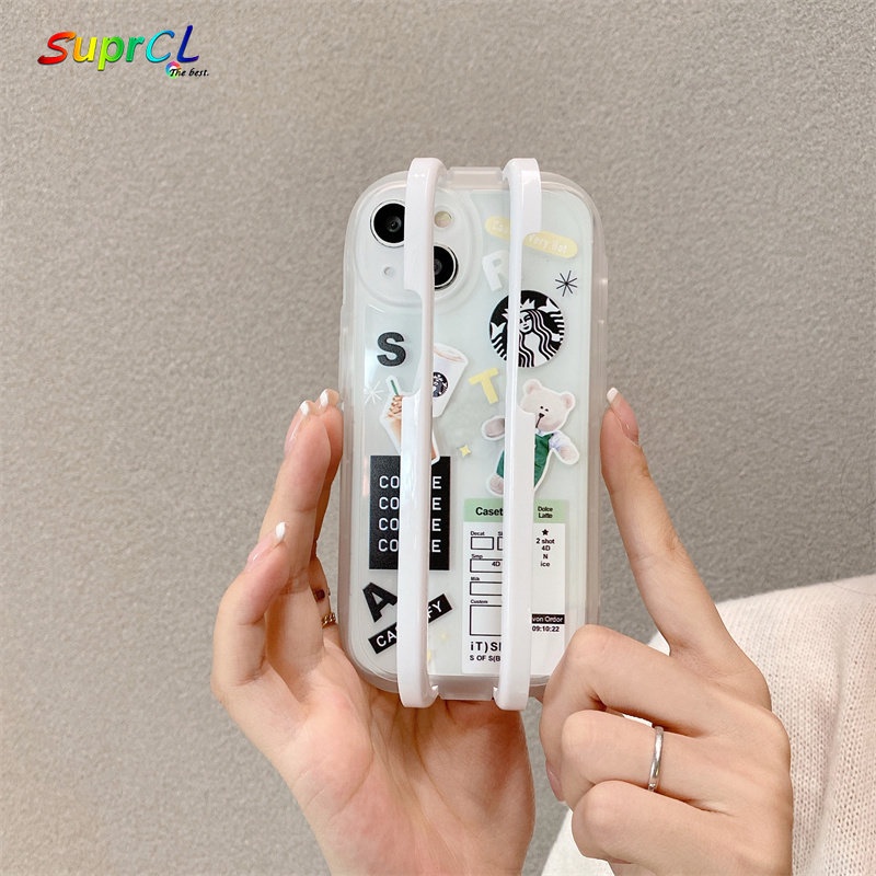 Ốp Điện Thoại Silicone Mềm Chống Sốc 2 Trong 1 Cho iPhone 13 11 12 Pro XS Max XR iPhone 7 8 Plus