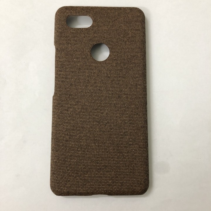 Ốp lưng Pixel 3 XL vải fabric màu nâu